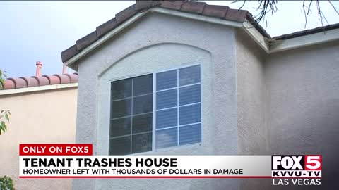 Renters trash Las Vegas house on way out; landlords say it's part of a trend