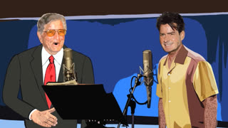 Tony Bennett Duets - Charlie Sheen - Talk Dirty To Me