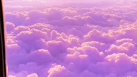 😍✈️Air plan Sky Beautiful View ☁️