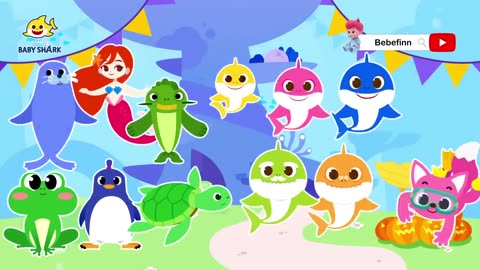 LETS MAKE FIN-TASTIC ICE CREAM WITH BABY SHARK + COMPILATION WITH STORIES ! BABY SHARK !!