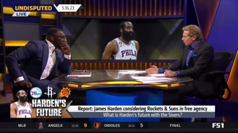 UNDISPUTED | Shannon reacts James Harden will leave 76ers to sign with Suns if Doc Rivers remains HC