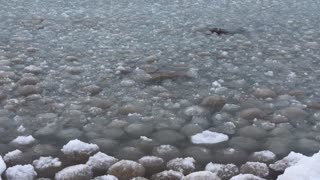 Bizarre Naturally Formed Ice Spheres