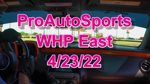 WHP East ProAutoSports Orange 4-23-22 2010 Camaro SS