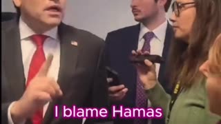 Senator Rubio DOMINATES Heckler Over Israel/Hamas Conflict
