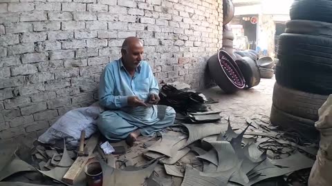 Making of Amazing Shoes from Old Tires