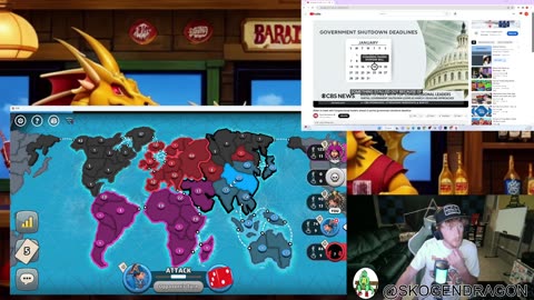 👌Based Stream👌| Just chillin' Playing Risk Global Domination & Going Over The News