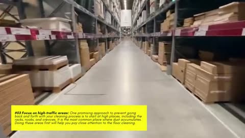 Best way to clean warehouse