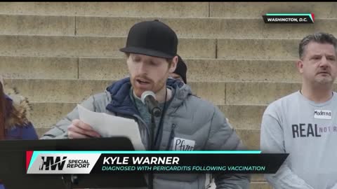 Kyle Warner - Defeat the Mandates DC Rally - Career Ending Vax Injuries