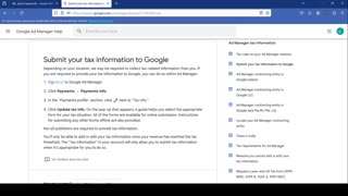 How To Update Tax Information In Google Ads