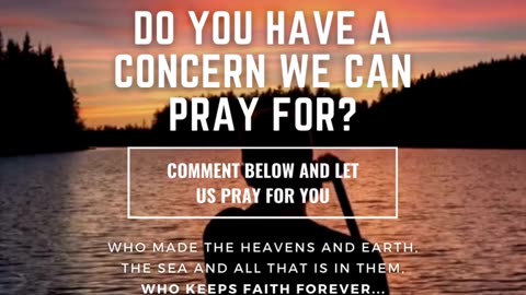 How can we pray for you? 💭