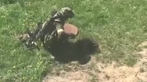 A sabotage group of the AFU entering Russian territory through the sewers.