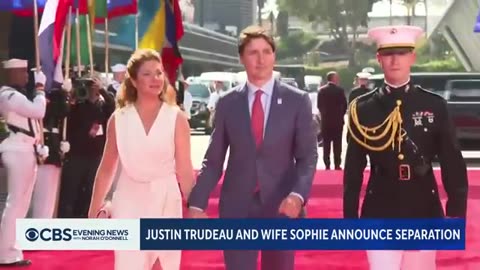 Justin Trudeau announces he had his wife are separating