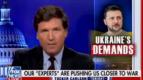 FoxNews - Tucker Carlson about Zelensky