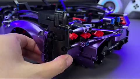 Unleash the Beast: Building the 1:8 Purple Lamborghini SIAN FKP37