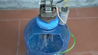 Turn Plastic Bottles Into A Simple And Creative 220V Water Turbine Permanent Generator