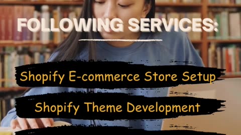 Services provided by a Shopify Expert 🧑‍💻 #shopify #ecommerce