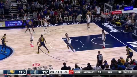 Rudy Gobert CLUTCH block to seal the win for the Timberwolves!