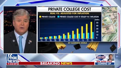 Hannity: Biden's Student Loan Scam Should Be Called 'Biden Bribery & Vote Buying Act'!!