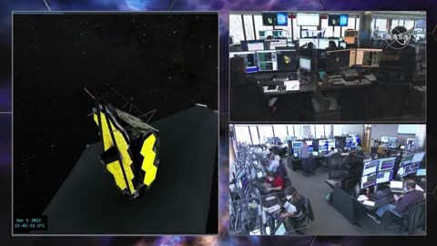 James Webb Space Telescope: Secondary Mirror Deployment - Mission Control Live