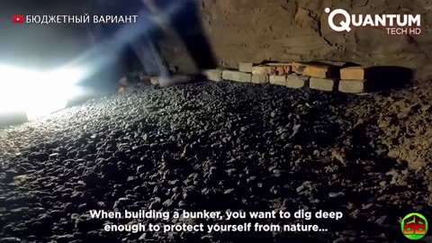 Man builds secret underground bunker