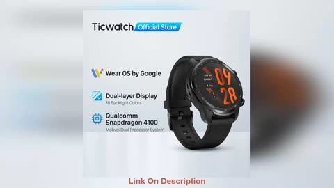 Top TicWatch Pro 3 Ultra GPS Wear OS Smartwatch Men
