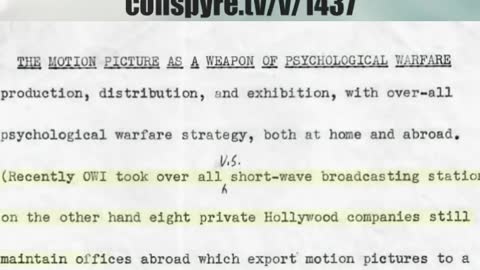 CIA WHISTLE BLOWER on Movies "Altering minds of Americans