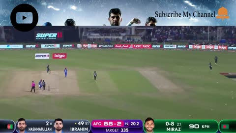 Afghanistan Vs Bangladesh Cricket highlights.