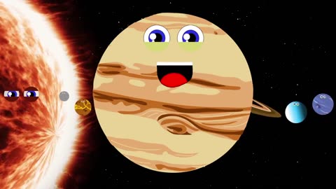 The Planet Song - 8 Planets of the Solar System Song for Kids