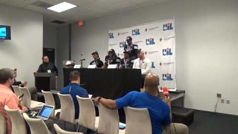 2021 Paetow Panthers TX UIL 5a Div I State Championship Press Conference