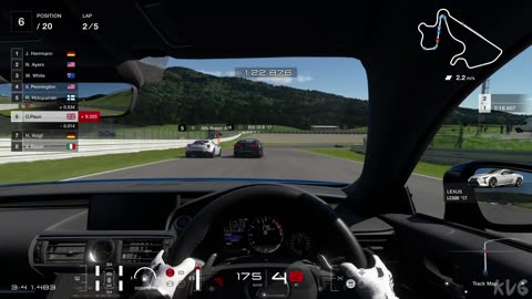 Gran Turismo 7 - Lexus RC F 2014 - Cockpit View Gameplay PS5