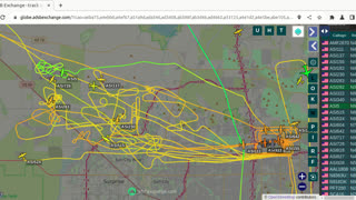 N95435 on the OWL PERCH - Bank of Utah Gang War on Wittmann Az with aircraft - Jan 4th 2024 -