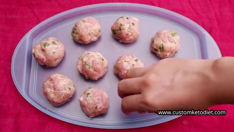 Savory Sensation: Keto Italian Pork Meatballs 🍽️ Low Carb Delight!