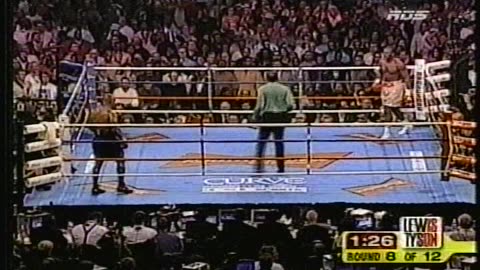 Combat de Boxe Lennox Lewis vs Mike Tyson