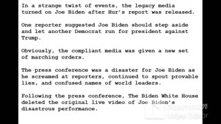 24-0211 - White House Removes Biden’s Disastrous Video