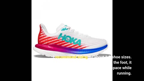 Honest Comments: HOKA ONE ONE Womens Mach 5 Textile Trainers