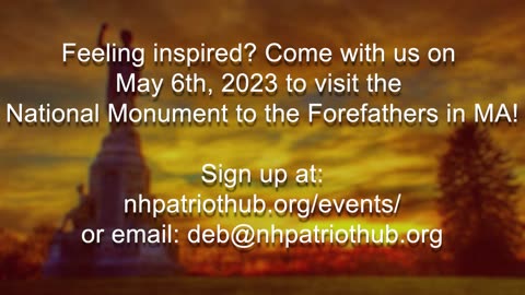 NHPatriotHub.org presents: Monumental with Bonus Meet & Greet