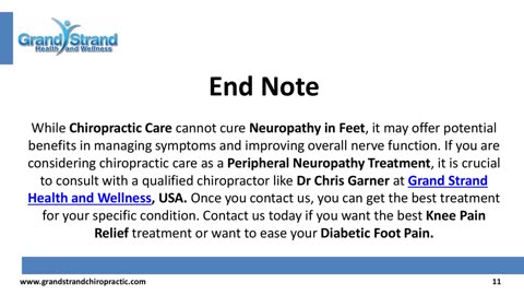 Can Chiropractic Treat People With Neuropathy In Feet?