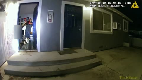 Body cam shows a knife wielding man who stabbed himself and teen is fatally shot by Reno Police
