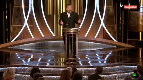 Ricky Gervais calling out Hollywood for it's ties with Epstein!
