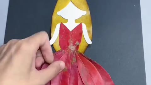 Beautiful Princes Doll Made With Leafs 🤩| RumbleRiot