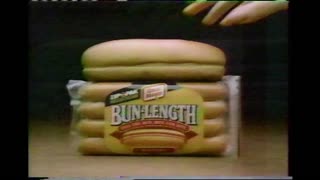 Oscar Mayer Bun Length Commercial (1987)
