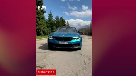 BRAND NEW BMW CAR Road Accident