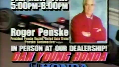 May 11, 2001 - Roger Penske to Visit Indianapolis Honda Dealership