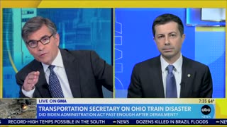 BUTTIGIEG'S BOAST: Pete Tries and Fails to Cite Mayoral Experience for Ohio Train Wreck