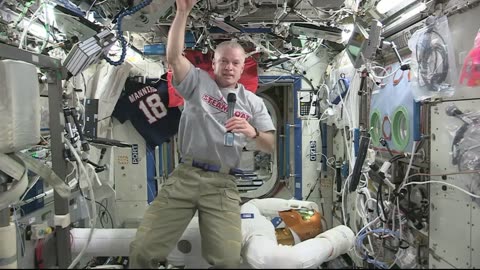 NASA Space Station Commander Discusses Life And Work Floating In Space with Denver Media