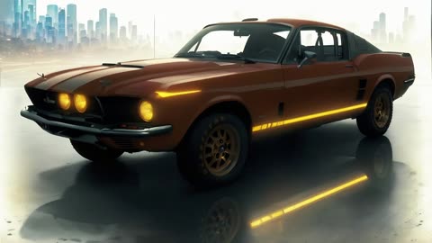Muscle Cars 1 AI Photo Transformations - AI Generated Art, Images, Faces and Videos