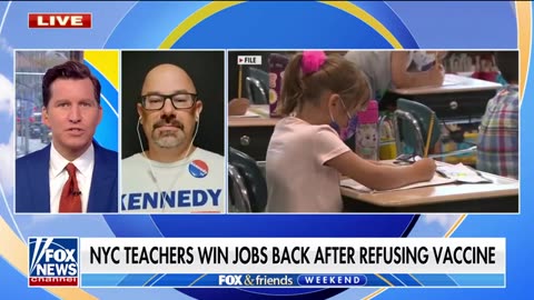 Fox News - NYC teachers win jobs back after refusing vaccine: This is a ‘huge precedent’