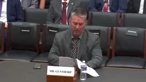Greg Gunthrop testimony House hearing on barriers to meat processing