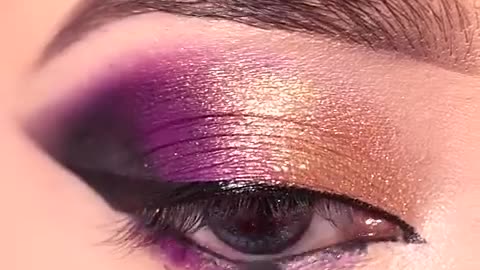 Party_Eye_Makeup_Tutorial_with_easy_technique_#shorts_____Sofia__#short