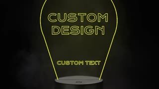 Custom LED Lamps!! 💡🤩 Go to our website to buy! 🌐